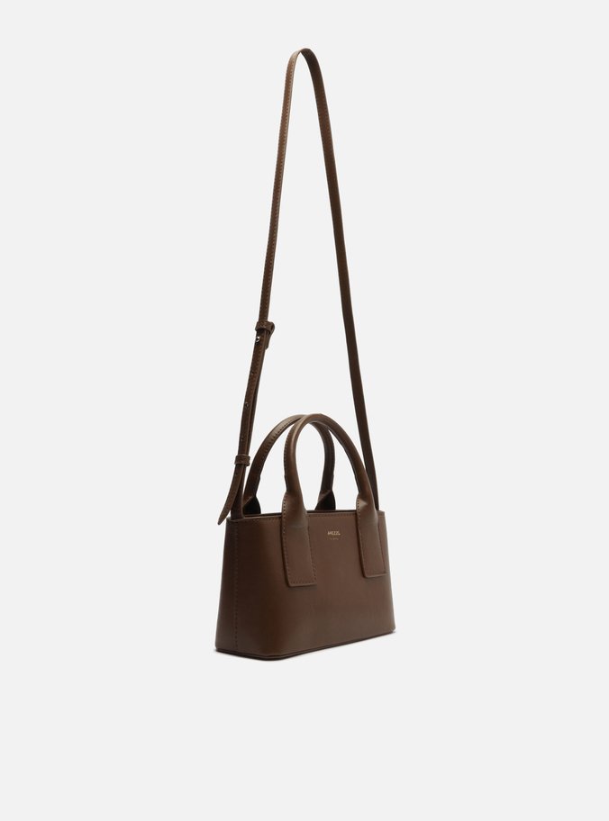 Bolsa Tiracolo Marrom Pequena