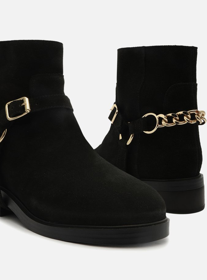 Bota Preta Cano Curto