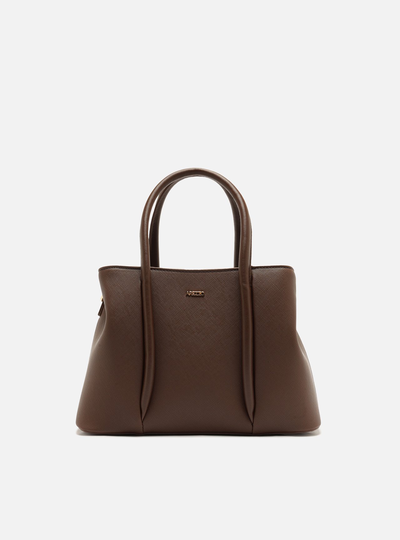 Bolsa Tote Marrom Média Metais — foto 1