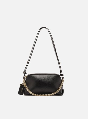 Arezzo — Bolsa Tote Preta Pequena Tag Corrente
