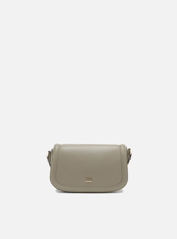 Bolsa Cinza Tiracolo Pequena