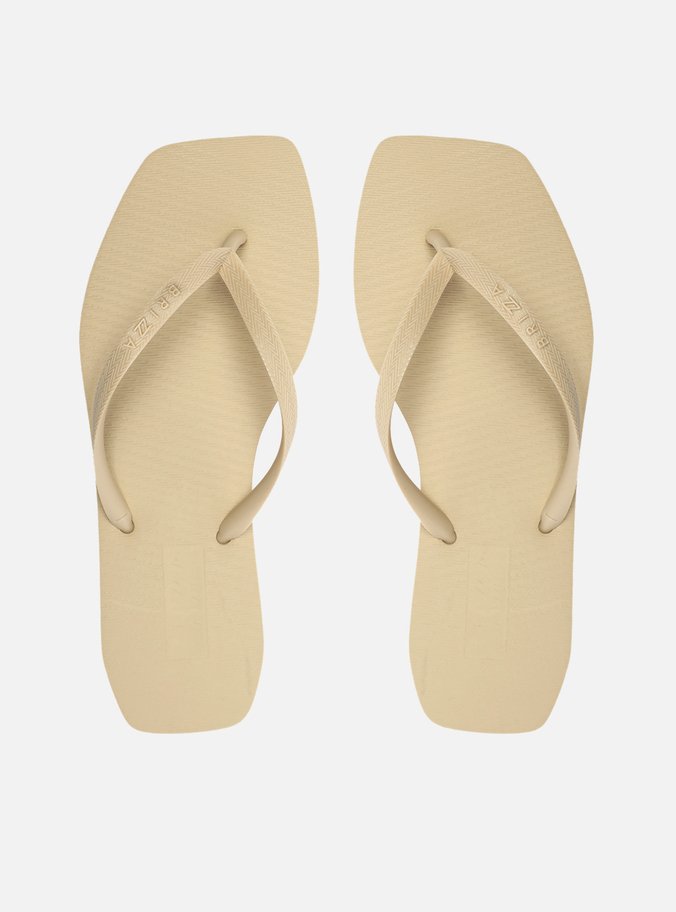 Chinelo de Dedo Off-White Básico Square Brizza