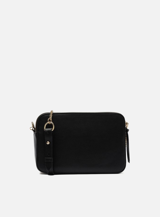 Bolsa Tiracolo Preta Média
