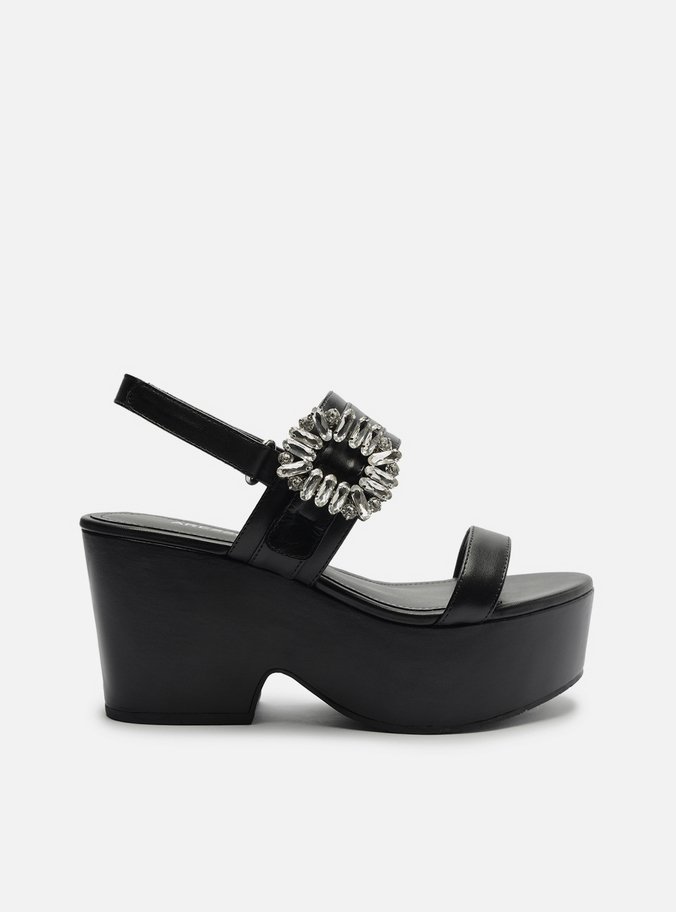 Sandalia salto medio discount arezzo