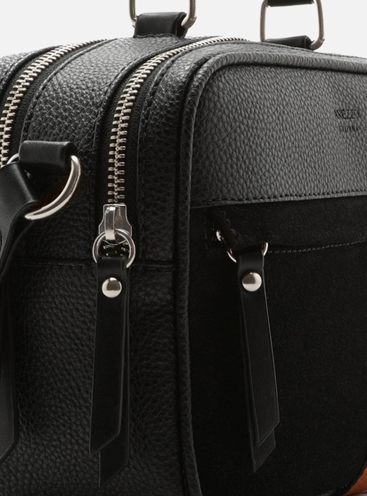 Bolsa Tiracolo Prione Média Preta — foto 5