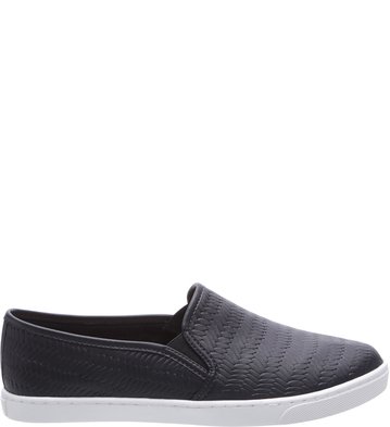 Slip On Textura Palha Preto