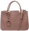 Bolsa Couro Tote Abraccio Rose Blush