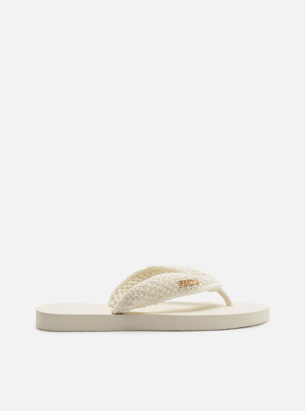 Chinelo de Dedo Branca Tressê Brizza — foto 3