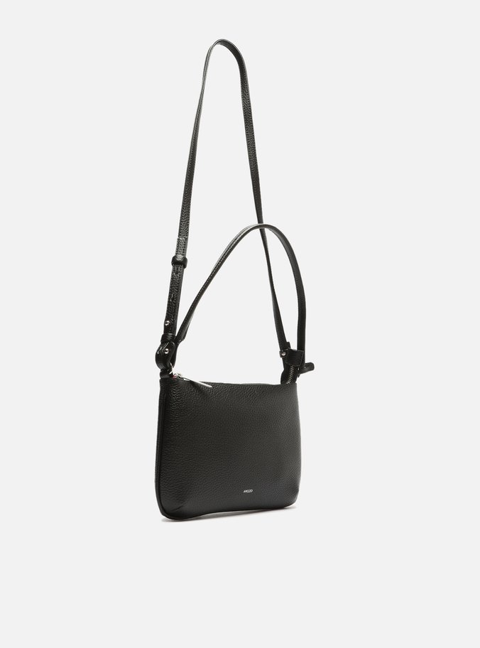 Bolsa Tiracolo Preta Luisa Pequena Alças
