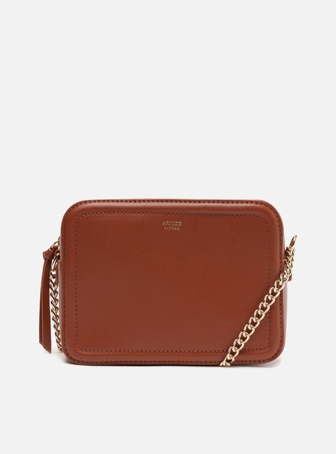 Bolsa Tiracolo Marrom Corrente Pequena