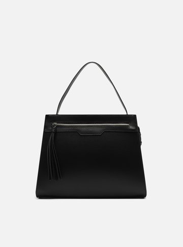 Bolsa Tote Preta Pietra Média
