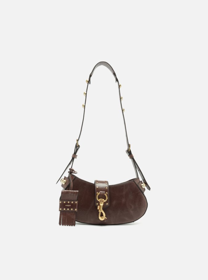 Bolsa Tiracolo Marrom Pequena