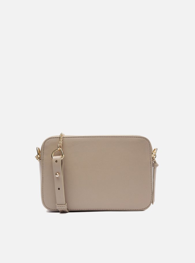 Bolsa Tiracolo Cinza Média