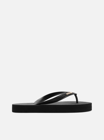 Arezzo — Chinelo Preto Flatform Brizza Up