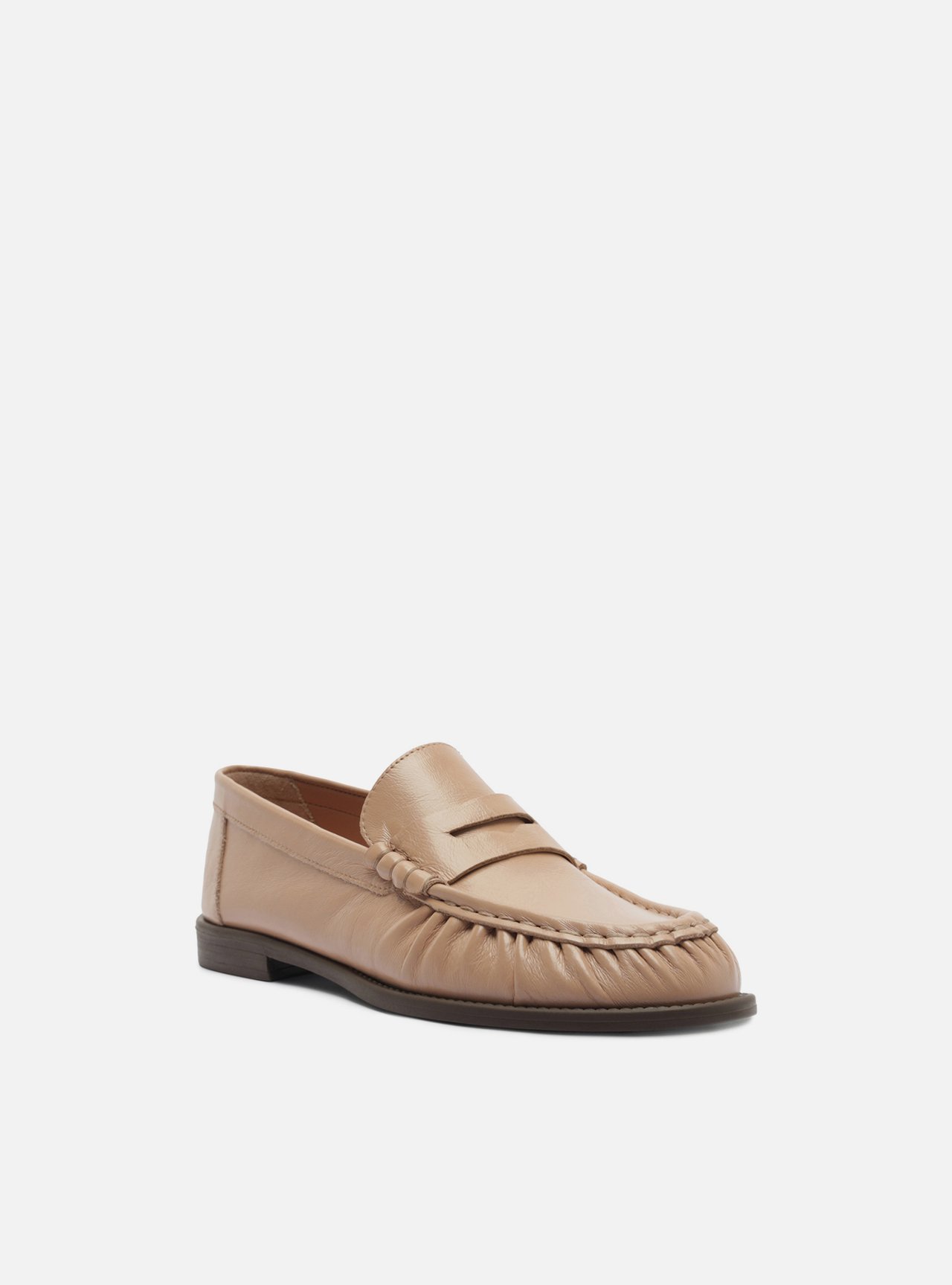 Mocassim Nude Couro — foto 2