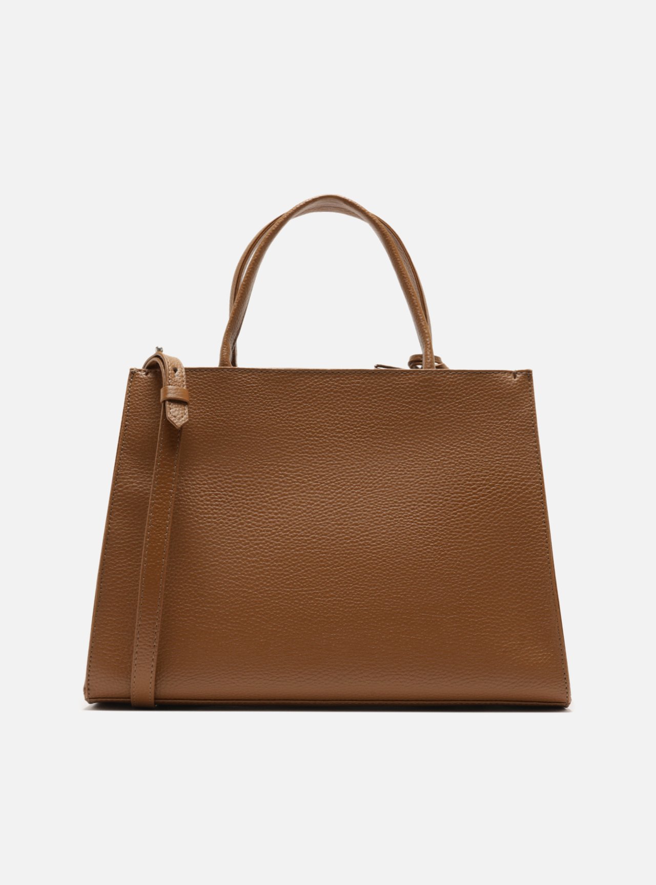 Bolsa Tote Marrom Grande — foto 3