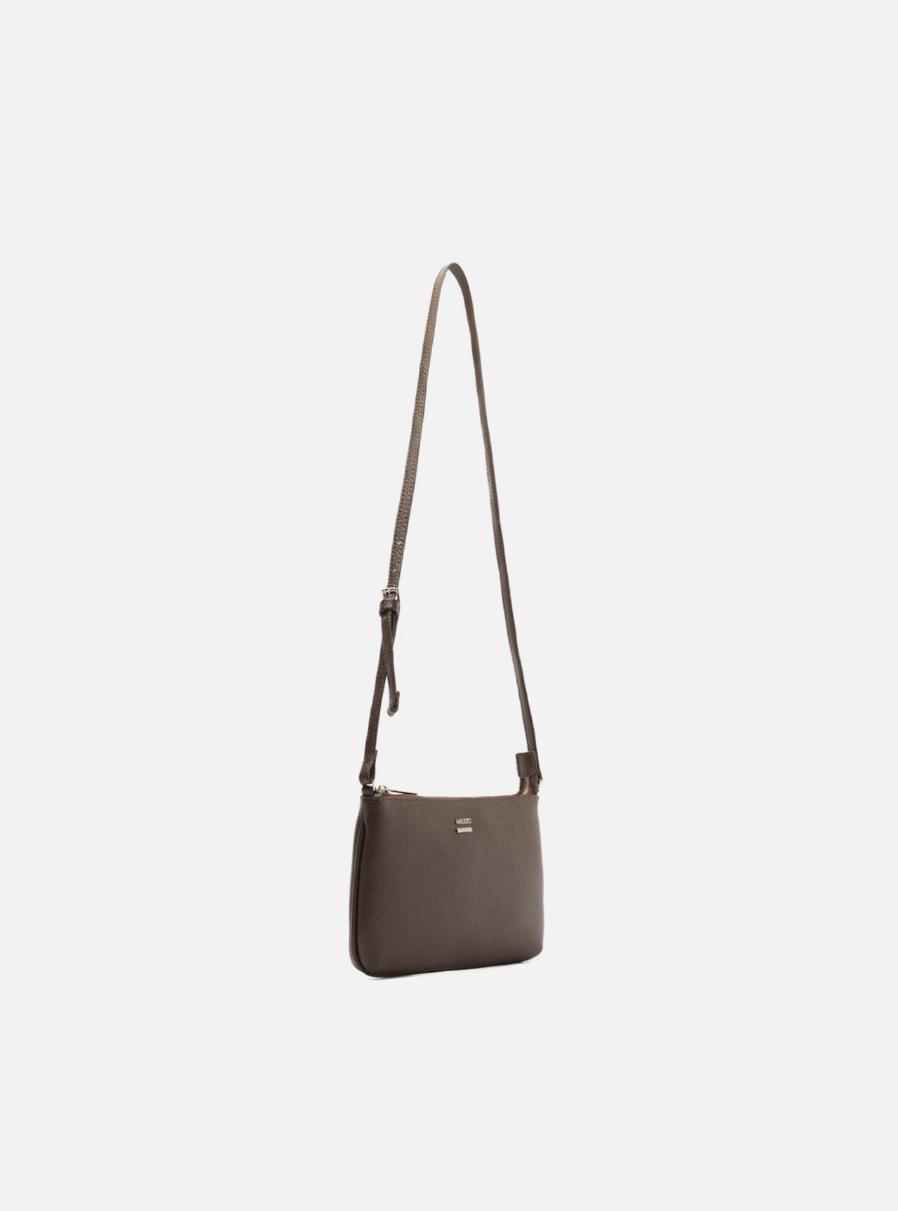 Bolsa Tiracolo Marrom Escura Morgana Pequena — foto 5