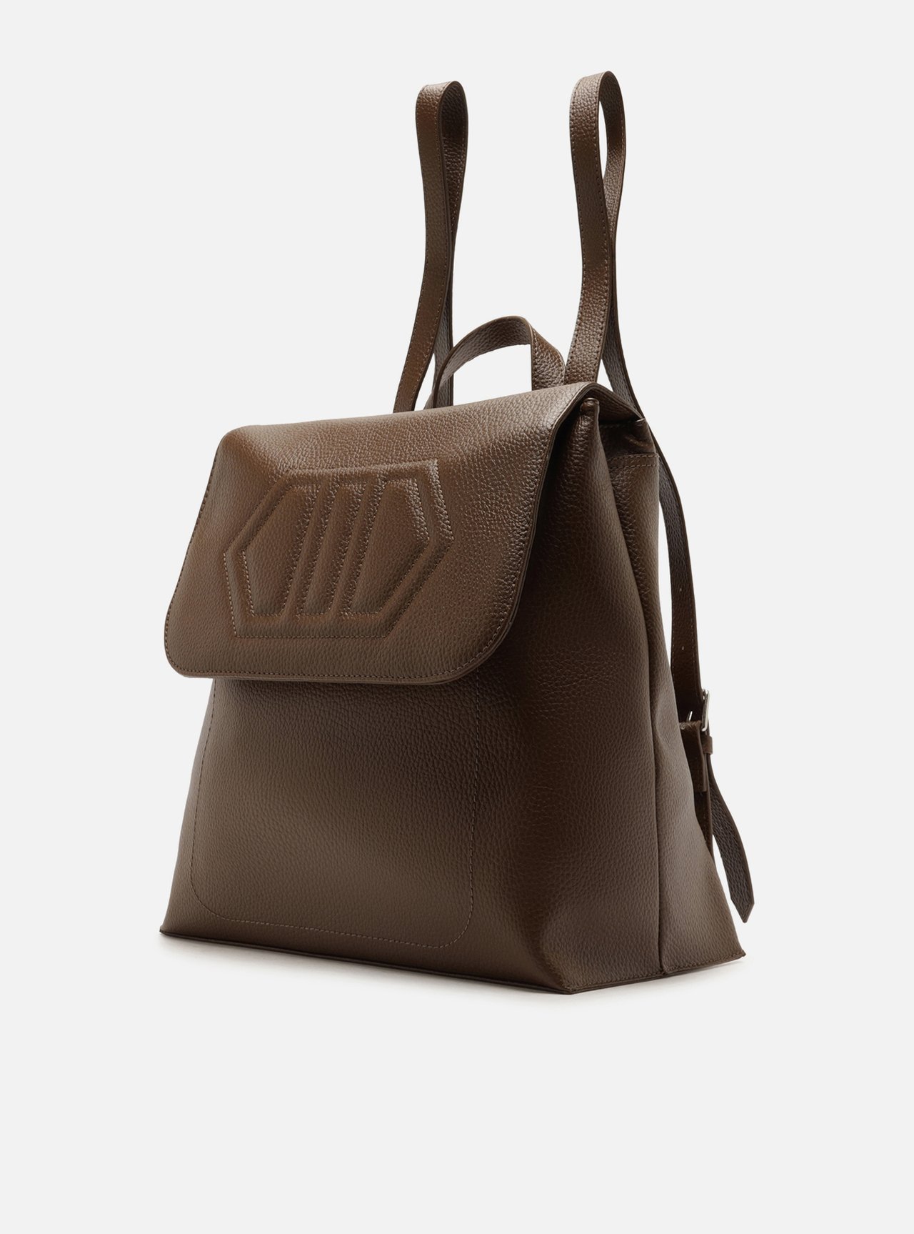 Bolsa Mochila Marrom Grande Monograma — foto 2
