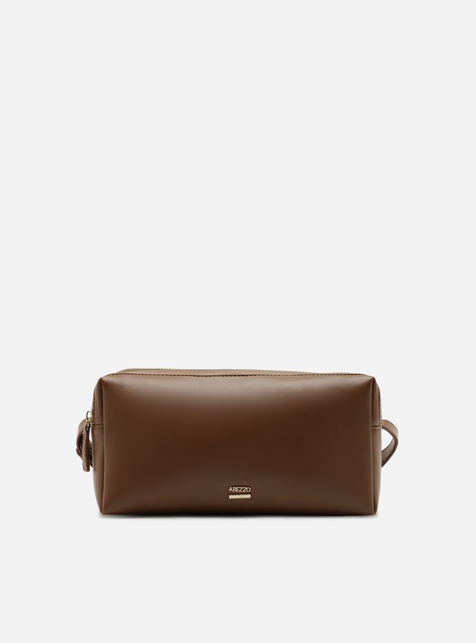 Bolsa Tiracolo Marrom Média
