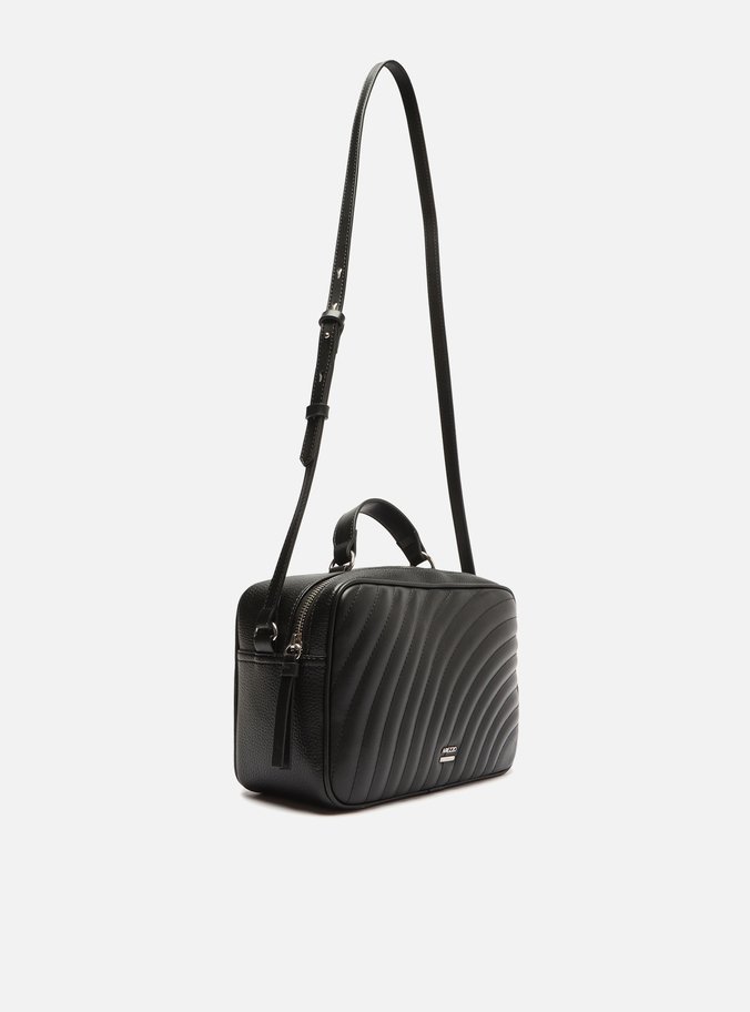 Bolsa Tiracolo Preta Média Elisa