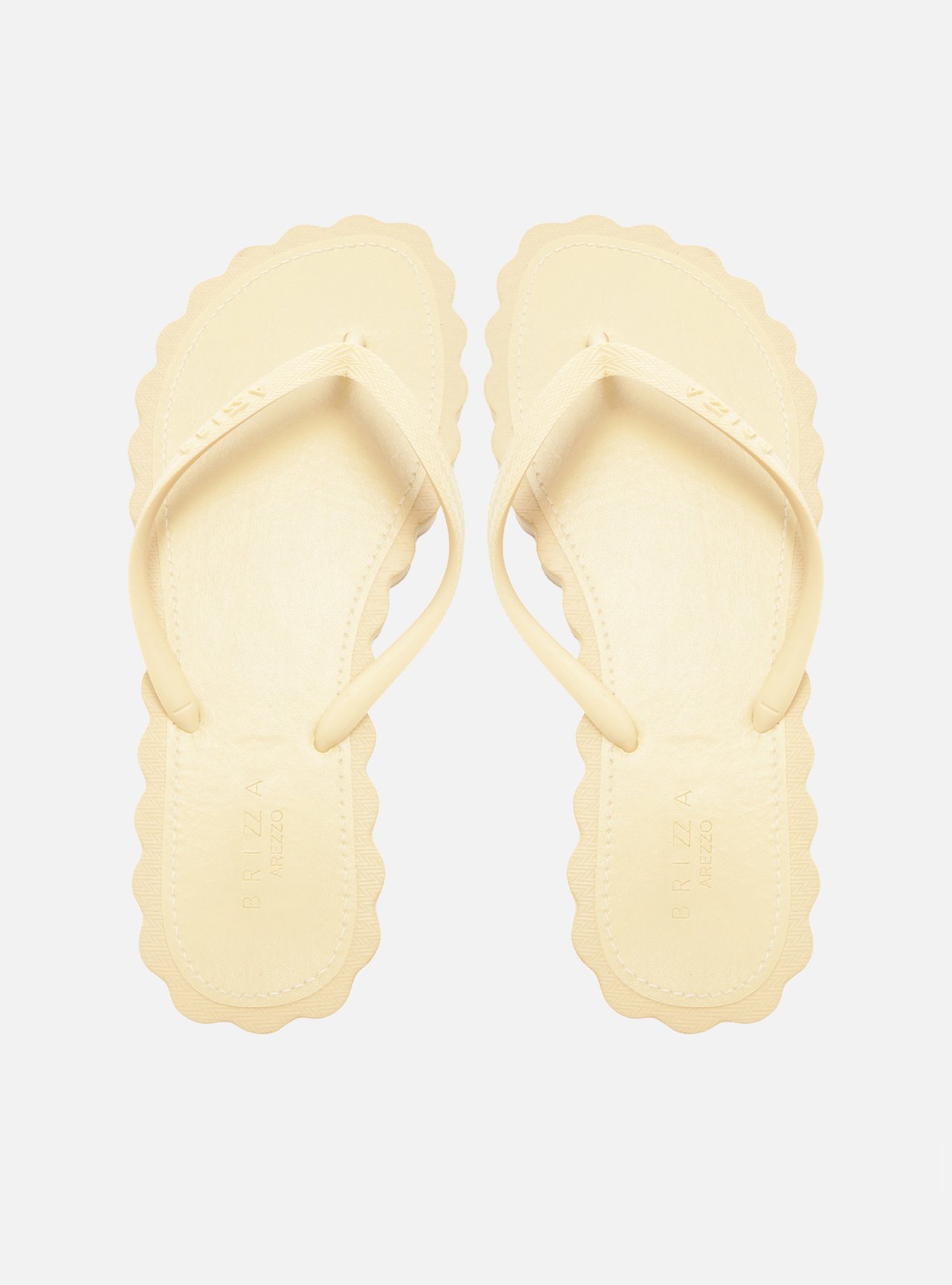 Chinelo de Dedo Bege Recouro Daisy — foto 1