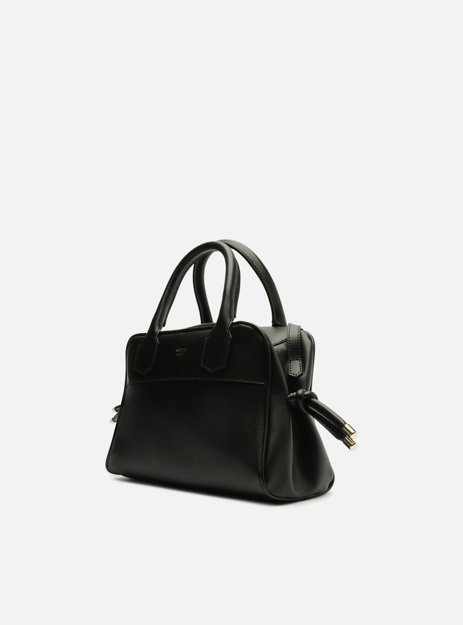 Bolsa Bowling Preta Média Tiras Ponteiras