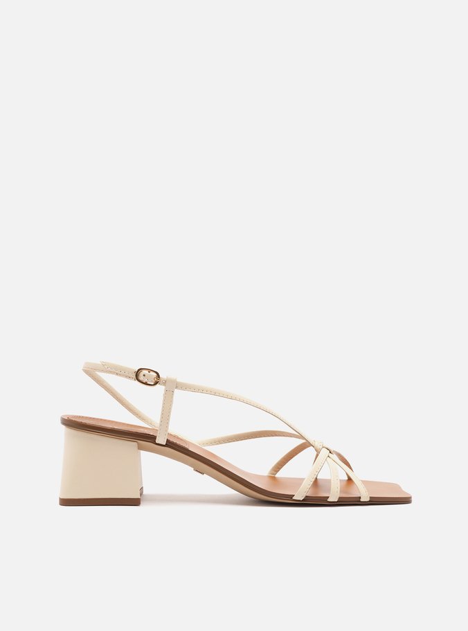 Sandália Off-White Média Bloco Eva