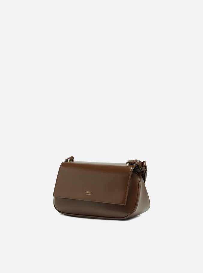Bolsa Tiracolo Marrom Pequena