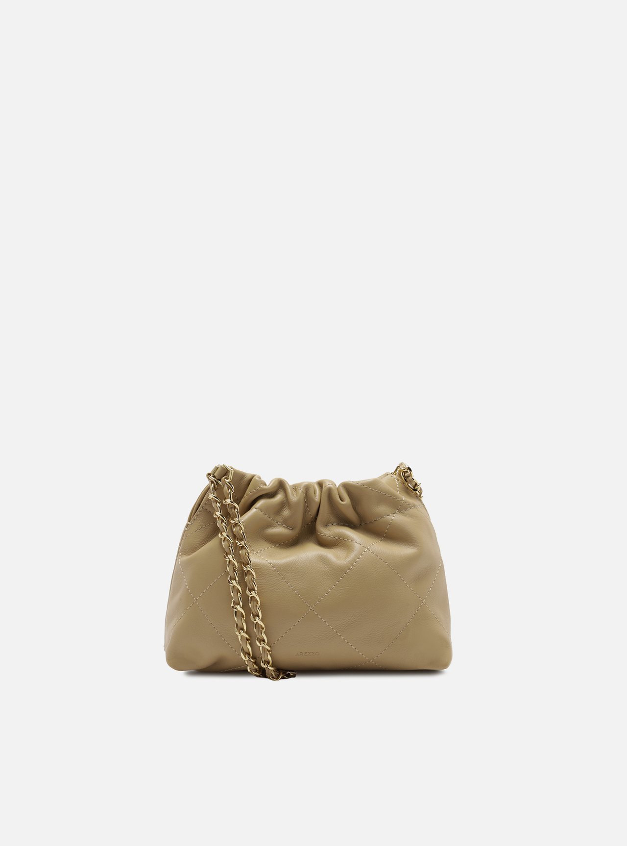 Bolsa Tiracolo Nude Couro Pequena — foto 3