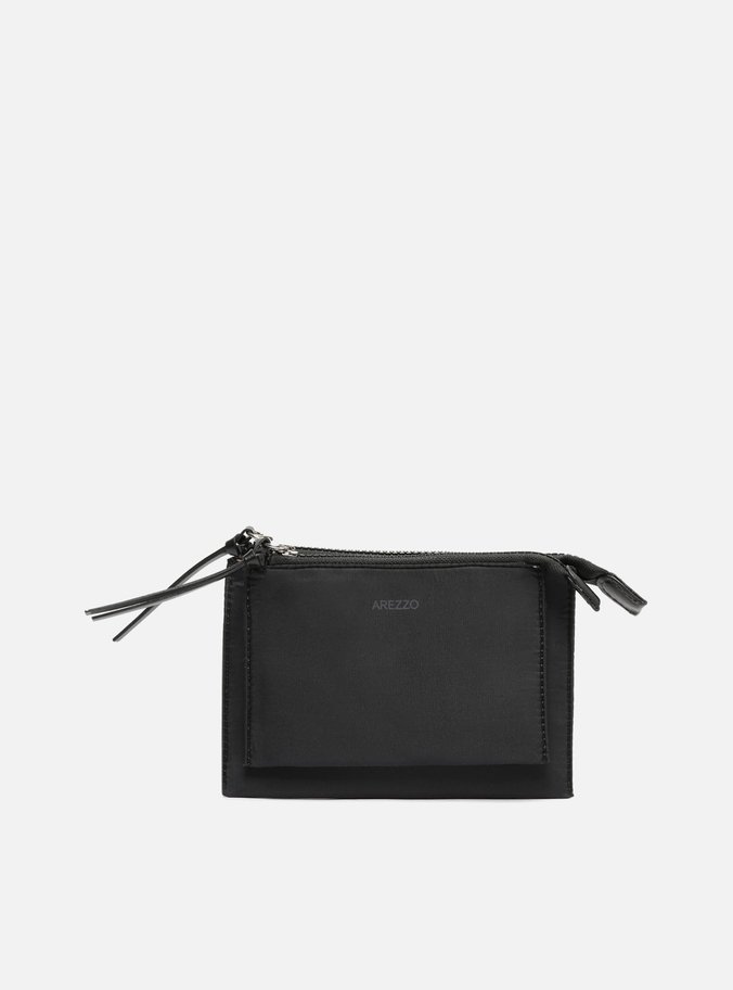 Necessaire Preta Nylon Fefe