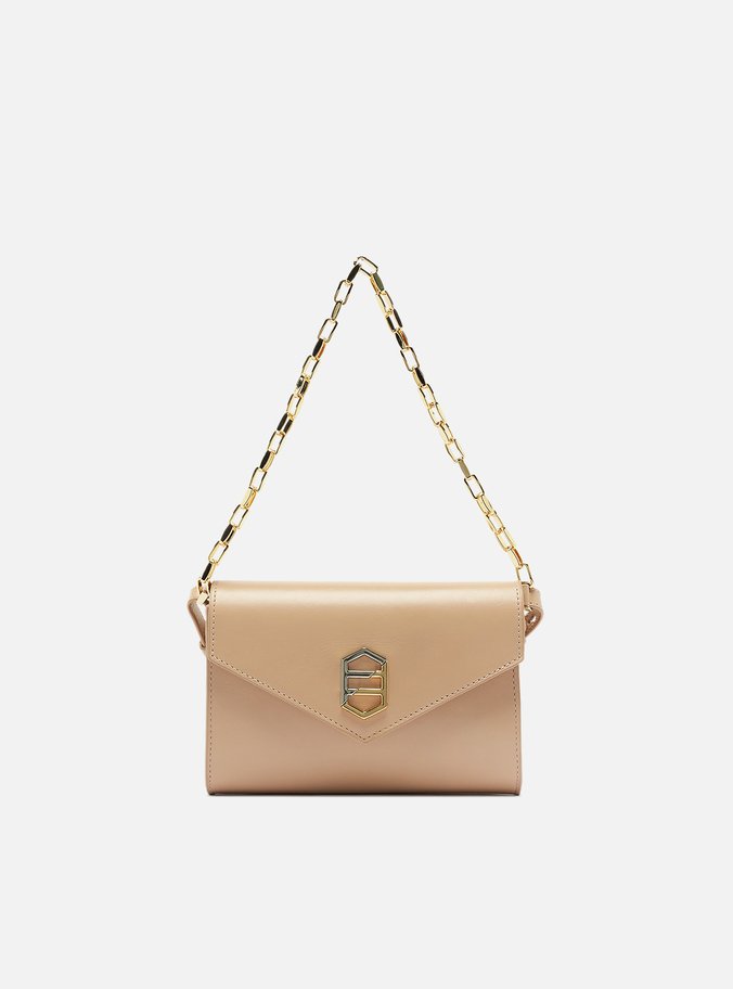 Bolsa Tiracolo Nude Couro Pequena