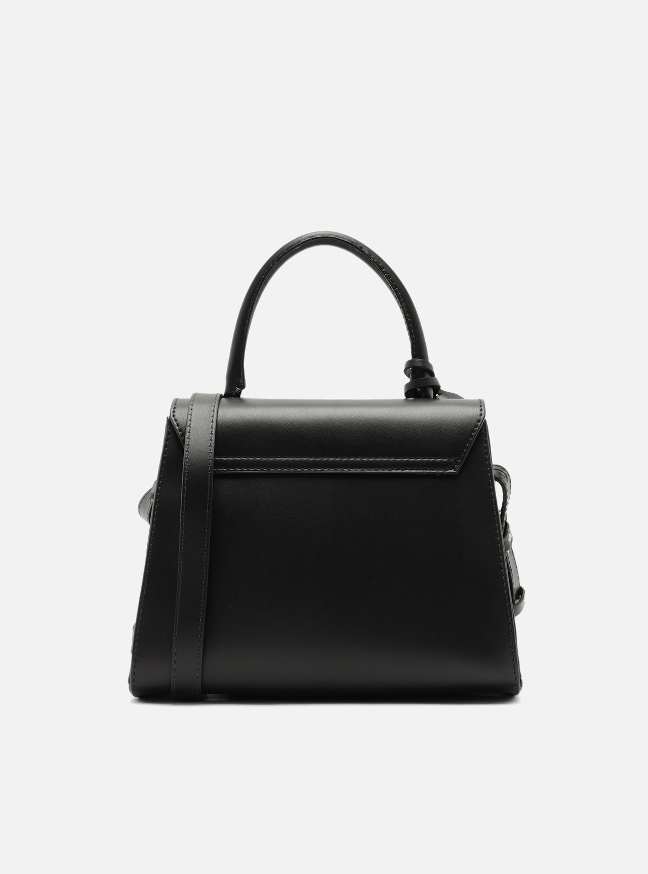 Bolsa Tote Preta Iara Média Translúcida — foto 3