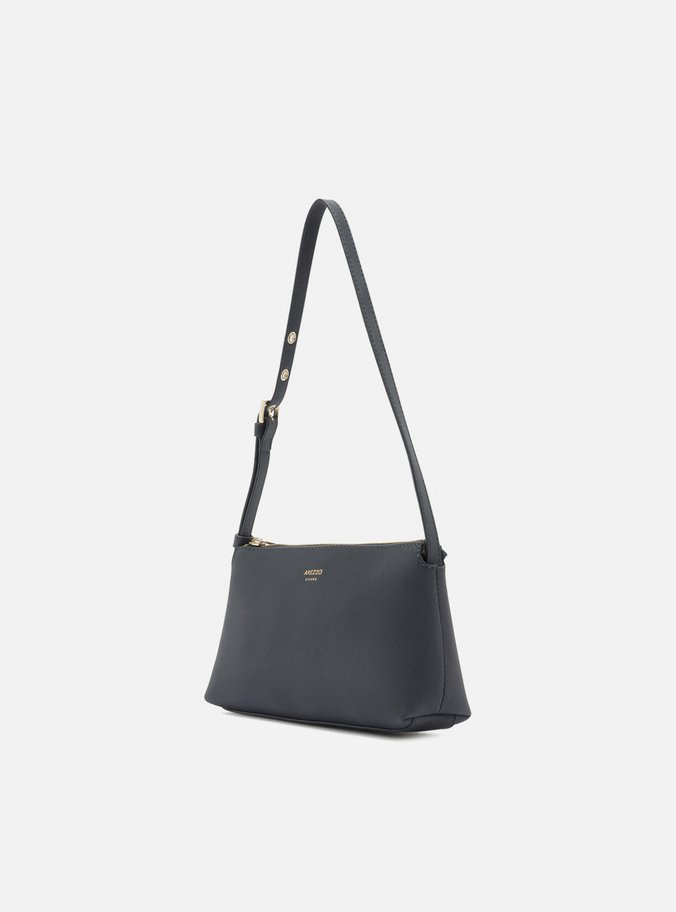 Bolsa Tiracolo Azul Pequena Alça Fivela