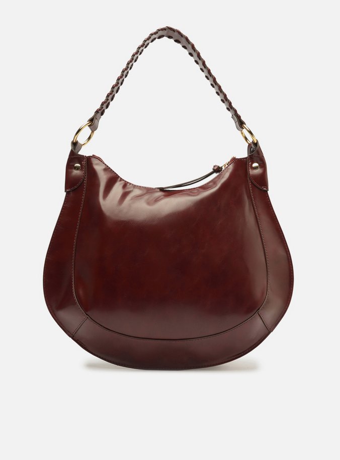 Bolsa Hobo Bordô Grande Barbicacho