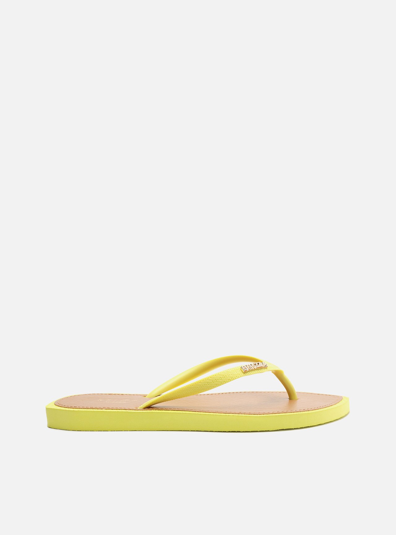 Chinelo de Dedo Amarelo Recouro Flash Brizza — foto 3