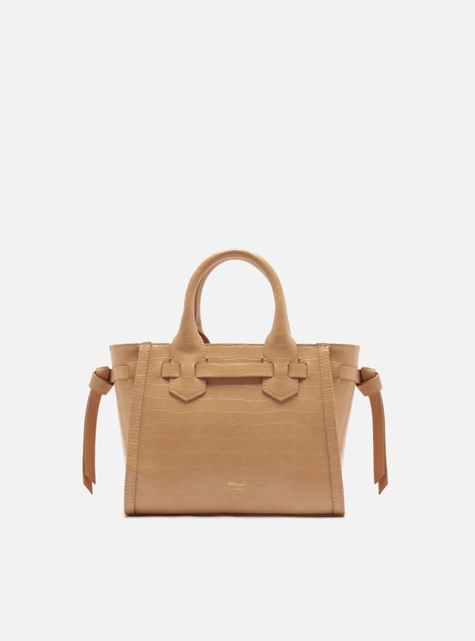 Bolsa Tote Nude Pequena