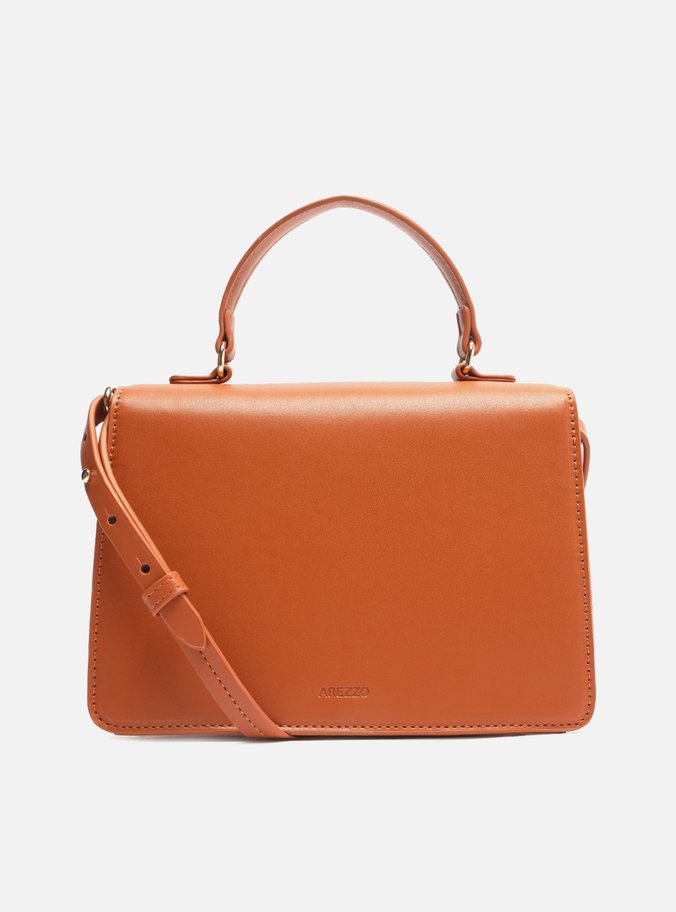 Bolsa Tote Marrom Quadrada