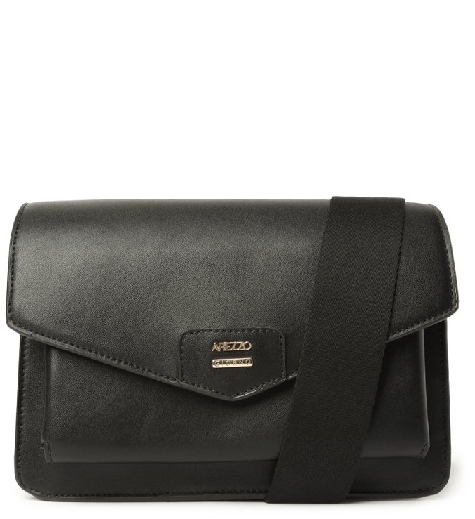 Bolsa Tiracolo Preta Giorno Média