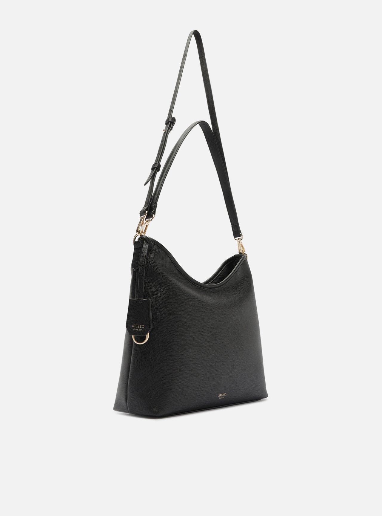 Bolsa Tote Preta Média Soft Metais — foto 2