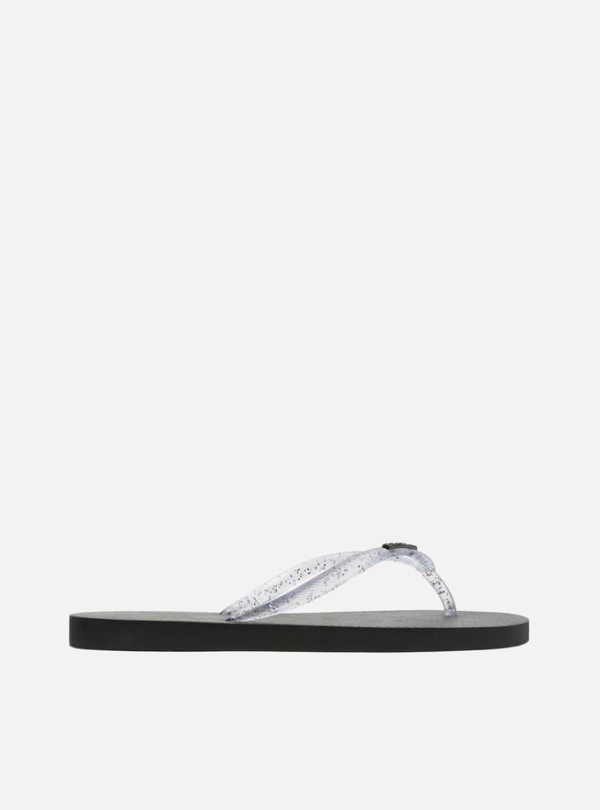 Chinelo de Dedo Preto Glitter Essential