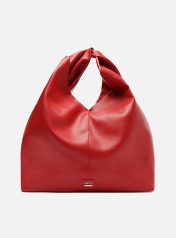 Bolsa Hobo Vermelha Grande