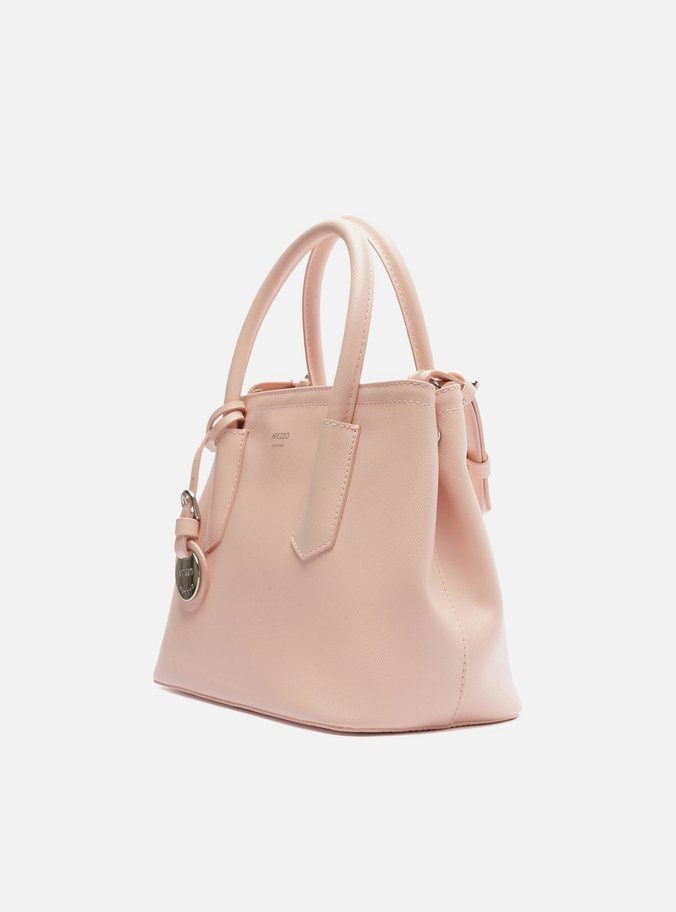 Bolsa Tote Rosa Petal Giorno Média Bag Charm