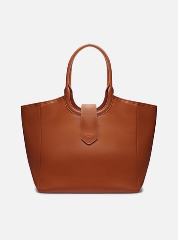 Bolsa Tote Marrom Grande