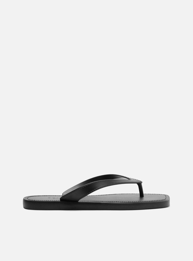 Chinelo de Dedo Preto Tira V Brizza