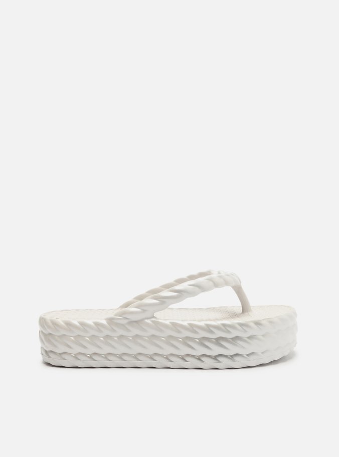 Sandália Holográfica Flatform Marrocos Mid