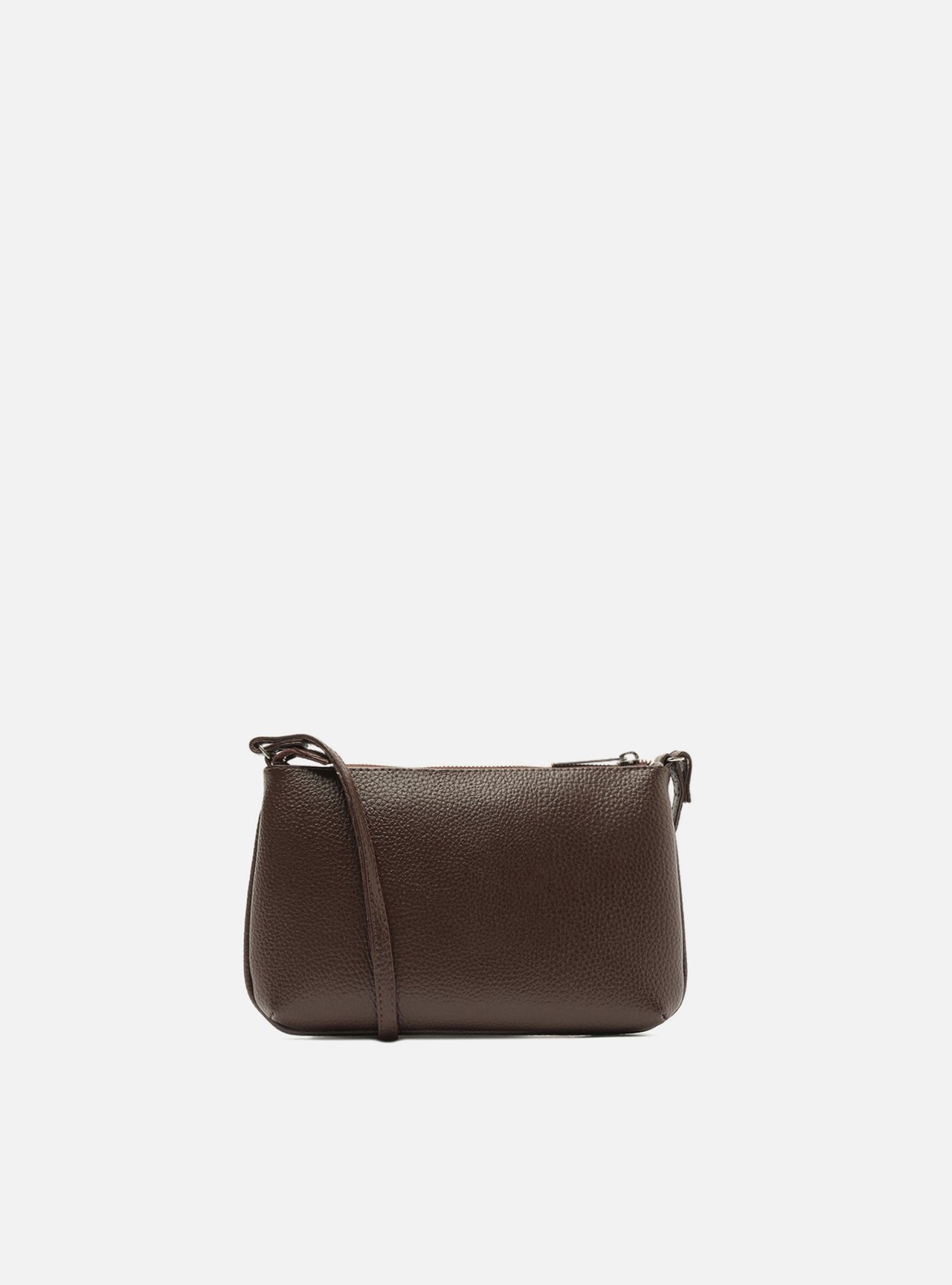 Bolsa Tiracolo Marrom Escura Morgana Pequena — foto 3