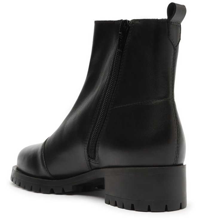 Bota Preta Tratorada Cano Médio