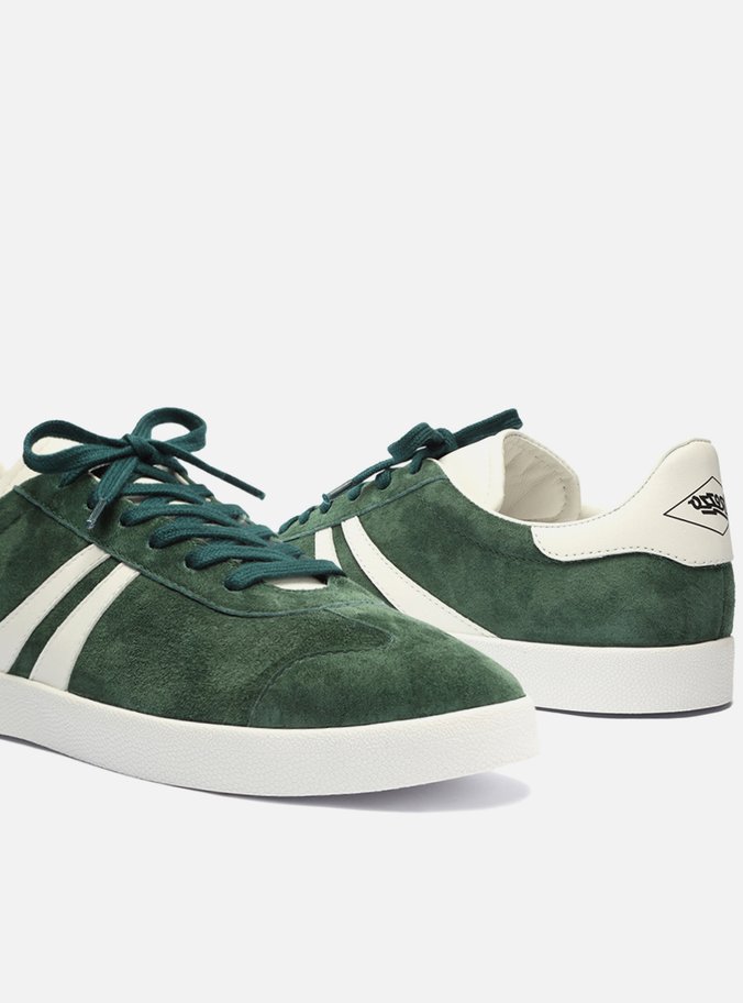 Tênis Verde Suede ZZ Mov Listras