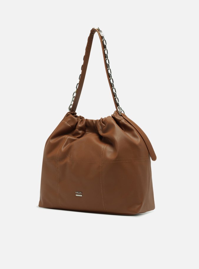 Bolsa Hobo Marrom Grande