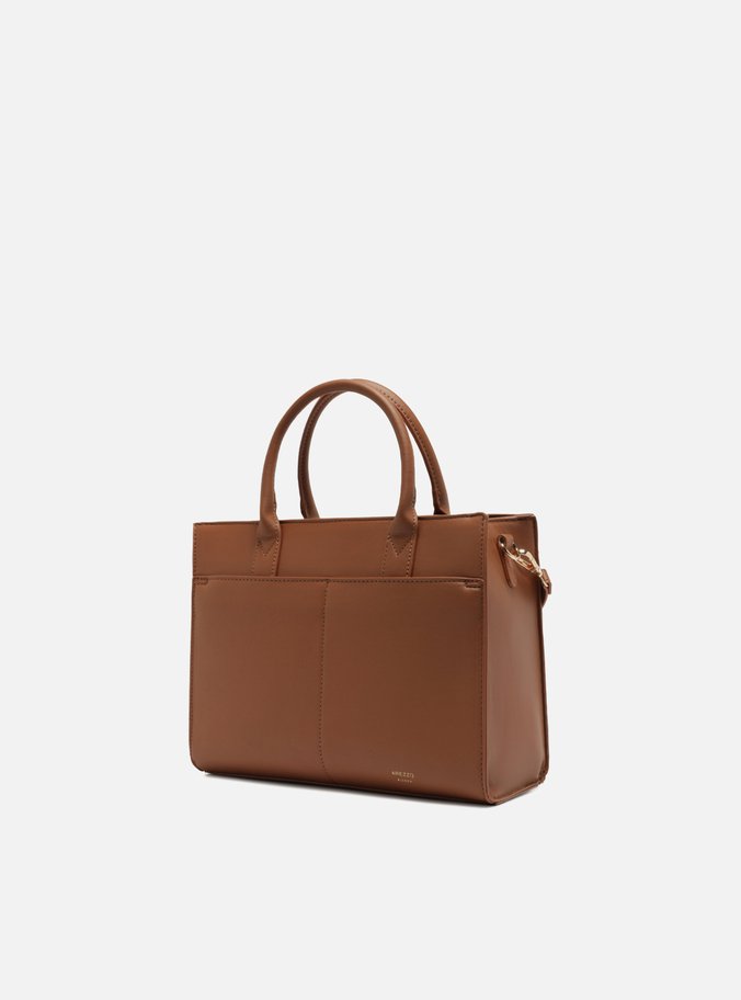 Bolsa Tote Marrom Pequena